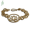 Lotus Bracelet Gold 