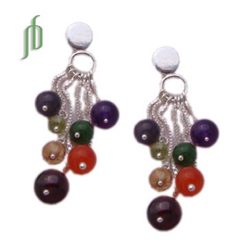 7 Chakra Dangling Earrings