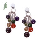 7 Chakra Dangling Earrings