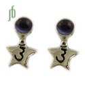 Forehead Chakra Om Earrings