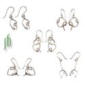 Yoga Earrings: Fun Asanas Earring Set