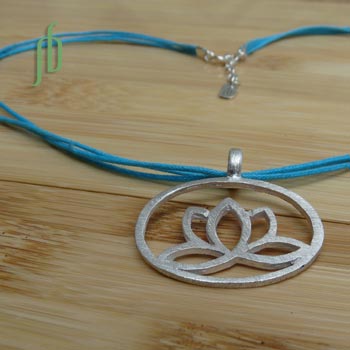Enlightenment Lotus Necklace Matte