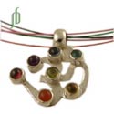 7 Chakra Om Necklace