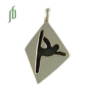 Dance Tag: Lord of the Dance Pose Pendant