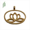 Lotus Pendant Gold 