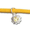 Solar Plexus Chakra Bracelet or Anklet Yellow Free Size