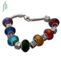 Chakra Cubes Colour Bead Bracelet