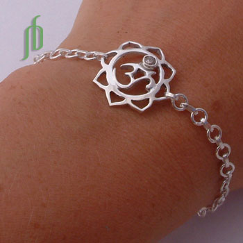 Om Lotus Bracelet #2
