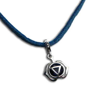 Forehead Chakra Anklet Blue 9-10" Adjustable #2