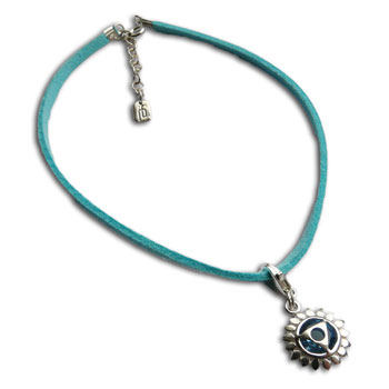Throat Chakra Anklet Turquoise Adjustable 9-10"