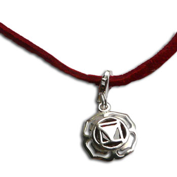 Root Chakra Anklet Red Adjustable 9-10" #2