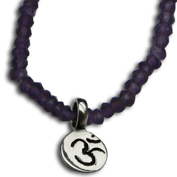 Crown Chakra Necklace with Amethyst 18