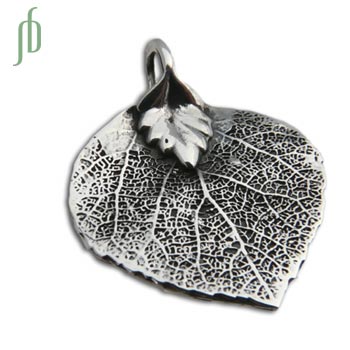 Bodhi Leaf Pendant, Pipal Leaf Pendant