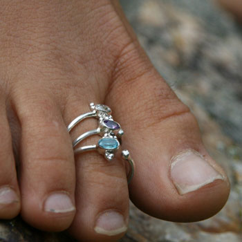 Bling Bling Toe Ring #3